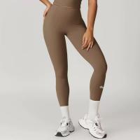 Pantalones de Yoga de Cintura Alta ALO NEAD Elevación de Cadera Alta, Salto Seco, Sensación Nude, Ajuste para Mujeres, Primavera/Otoño - details 9