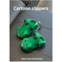 Sandalias y zapatillas de coche iluminadas impermeables para niños, antideslizantes, resistentes al olor, zapatos perforados para bebés y niñas - details 1