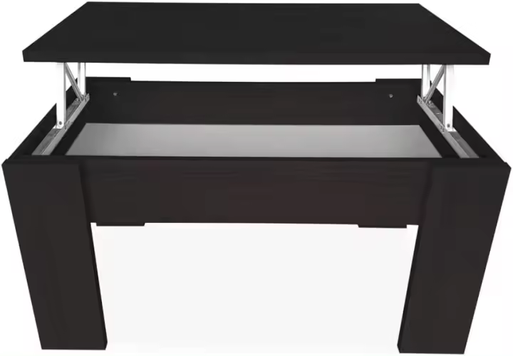 Mesa de Cena Elegante Blanco con Tapa de Cambria Estilo de Sala o Comedor - 1