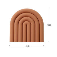 Mantel de Mesa de Silicona Arcoiris Soporte Resistente al Calor para Ollas Calientes - details 6