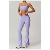 Botas de cintura alta con logotipo personalizado, pantalones acampanados para mujer, elásticos, transpirables, para gimnasio, fitness, baile, leggings de entrenamiento - details 6