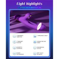 Leten 3 vibradores vibratorios de 1 inserción, palo de succión para adultos, estimulador de clítoris y vagina, consolador femenino para - details 7