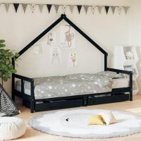 Estructura de Cama Infantil con cajones Madera de Pino 80x160cm - details 43