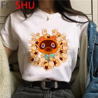 Camiseta Harajuku de Animal Crossing New Horizons Kawaii con Diseño de Dibujos Animados Divertido y Ligero para el Verano Top de Moda Casual - details 18