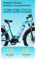 GUNAI-V bicicleta eléctrica para adultos 1000W bicicleta eléctrica de carretera 48V 21Ah Fatbike MTB E-bike 26 "bicicleta eléctrica de montaña 50 KM/H velocidad máxima - details 3