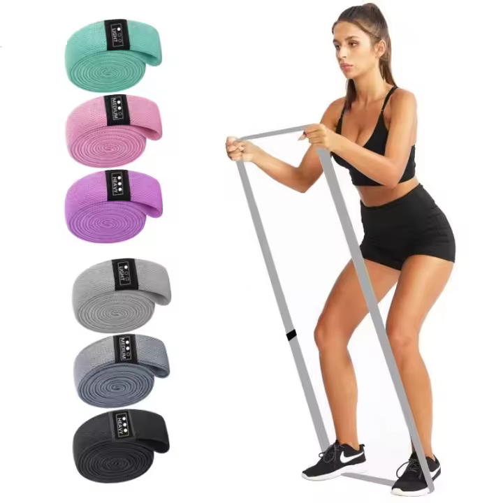 Banderas de Resistencia para Entrenamiento en Yoga y Pilates Longitud de 200cm Elástico - 1
