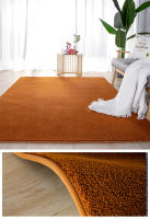 Alfombra de Terciopelo de Coral Gris Gruesa, Antideslizante, Ideal para Sofá de Estar, Dormitorio, Balcón - details 17