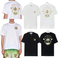 Camisetas de Hombre de Algodón Puro para el Verano 2025 Cuello Redondo, Manga Corta, Impresión de Logotipo, Comodidad y Estilo - details 17