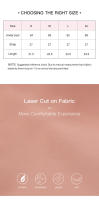 Sujetador de poliamida sin costuras para mujer, 9 colores, cómodo, inalámbrico, con borde ondulado lateral, corte láser invisible para yoga - details 1