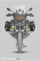 Rhinowalk-bolsa de parachoques para motocicleta, impermeable, con marco de tablero de soporte interior, paquete de barra de choque, bolsa de colocación de herramientas de conducción al aire libre - details 2