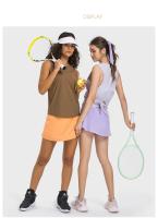 SHINBENE S2023 Camiseta de Correr de Malla Ligera, Tie Back, Vestindo para Yoga, Gimnasio - details 4