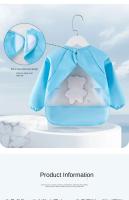 Babero impermeable para niños, bata de verano antisuciedad, manga larga,Pinny,ropa de interior y exterior,delantal de protección - details 7