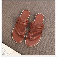 Sandalias de Mujer Verano 2025 Punta Redonda Moderna - Tejido Artesanal con Doble Estilo Playa y Ciudad - Zapatos Deportivo Elegante de Moda para Vacaciones (Estilo Havaianas) - details 23
