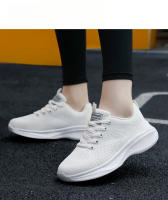 Zapatillas de moda para mujer Fly Weave Transpirable Suela blanda Ligero Tendencia Moda Casual Zapatillas de deporte - details 10