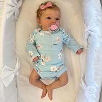 Muñeca reborn con simulación de bebé, cuerpo de tela, 19 pulgadas, regalo de cumpleaños - details 0