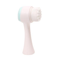 Cepillo de lavado de cara de doble cara, exfoliante de cerdas suaves de silicona de doble capa 3D - details 4