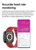 Relojes inteligentes hombre mujer Bluetooth deporte ritmo cardíaco presión arterial reloj - details 13