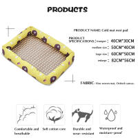 Cojín frío para mascotas, cojín impermeable para dormir, fácil de llevar, para interiores, exteriores y viajes - details 5