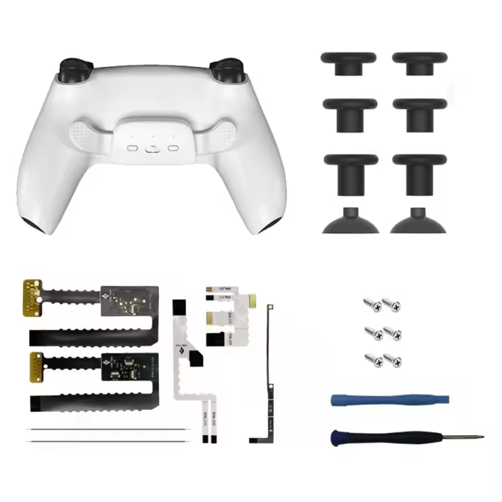 Botón trasero para mando de PS5, Kit de botones de Joystick, carcasa rediseñada Programable Rise Remap para PS5 BDM010/020/030 A - 1