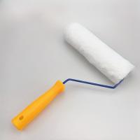 Rodillo de pintura de alta resistencia de 22,86 cm con siesta de microfibra suave - Mango y marco de goma resistentes sin rayas - Ideal para renovación del hogar, pintura de paredes interiores y exteriores - Funciona con bandejas de 22,86 cm, rodillos de - details 0