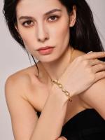 Pulsera Haute Sense Ligera de Lujo Joyería de Mano Delicada Mujeres - details 2