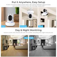 Cámara de Vigilancia Inteligente de 360 Grados Visión Nocturna Remota para el Hogar - details 10