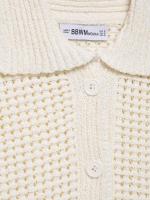 Estilo nueva chaqueta de ropa de mujer falda de punto a cuadros decorada con borlas - details 18