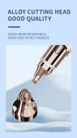 Afeitadora Mini 2 en 1 Portátil Cortadora de Cejas de Lápiz Labial Depilación Segura para Cuerpo Completo Accesorios de Eliminación de Vello de Belleza - details 16