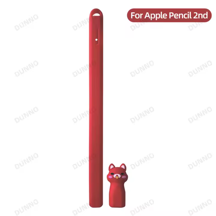 Funda de silicona suave para Apple Pencil de 2. ª generación, accesorios para Tablet, Stylus - 1