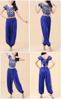 Conjunto de vientre para adultos de princesa, puesta en escena en Arabia Oriental, Bollywood Tre Rave, trajes de baile - details 14