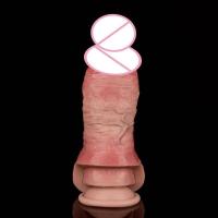 Empaque privado Sexy SXXY Silicona 4 Tamaños Ultra Hueco Dildo Manga para agrandar el pene masculino Funda realista de extremo abierto para hombres - details 15