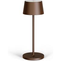 Lámpara LED recargable USB de Mesa Regulable - Larga duración - Luz regulable (Dimmer) con un toque - Casa y restaurante - Protección IP54 - Dorado Oscuro - details 48