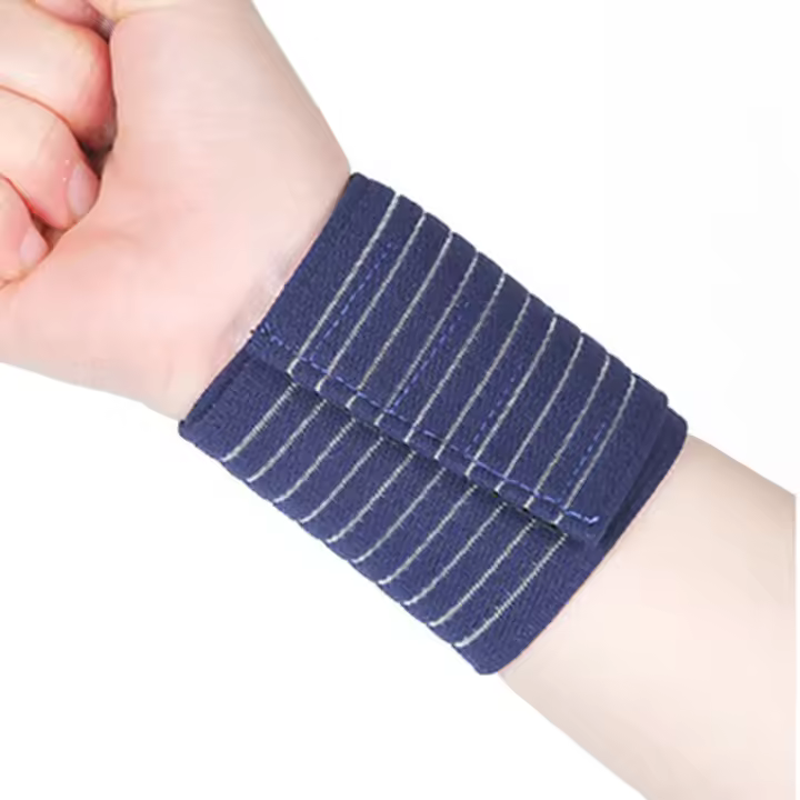 Muñequera deportiva de vendaje elástico, bandas de soporte de mano para artritis, protector de muñeca adecuado para Fitness, levantamiento de pesas - 1