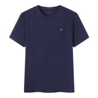 Camiseta de manga corta, camiseta de moda y ocio para hombres, nueva sudadera básica de algodón puro en verano (regalo 1 Uds.) - details 2