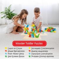 Juguetes Montessori para niños de 3 años, rompecabezas para niños de 3 a 5 años, juguetes educativos para niños pequeños - details 3