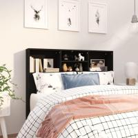 Mueble de Cabeza de Armario de Dormitorio Blanco Estantería de Pared con Almacenamiento - details 15