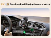 Adaptador USB Bluetooth 5.4 UGREEN Receptor y Transmisor 2 en 1 con Cable de Audio de 3.5mm para TV, PC, Amplificador, Coche, Auriculares Accesorios de Electrónica - details 5