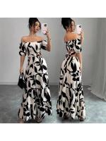 Vestido estampado de manga corta para mujer 2025 - details 0