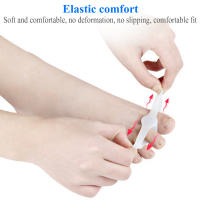 Separador de dedos de silicona EiD 2 piezas, férula de juanete, corrección de ortesis Hallux Valgus, esparcidor superpuesto, Protector de pie - details 19