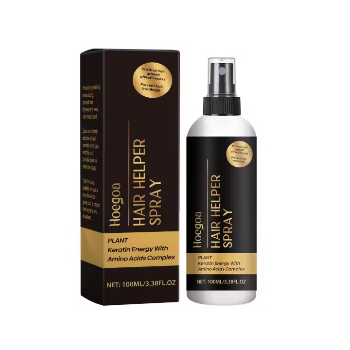 HOEGOA Spray Hidratante para el Cuero Cabelludo Nutritivo y Protector de Folículos para un Cabello Suave - 1