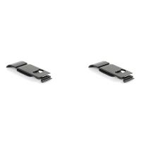 Cubierta lateral de batería deslizante para Gopro MAX, cámara a prueba de polvo, tapa de puerta protectora extraíble, puerto de caja de carga, negro, 2 uds. - details 0