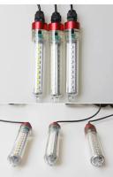 Lámpara de pesca subacuática, señuelo de pesca, luz de recolección de peces, Usb/Clip, 2 modos de fuente de alimentación, 5 metros de largo, 30g, Bola de peso, 4 colores - details 1