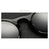 Retro Lid Hombres y Mujeres, Gafas de Sol Redondas con Montura Pequeña, Conducir, para Verano - details 9