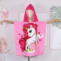Toallas para niñas pequeñas, capa con capucha, bata de baño de playa, albornoz de microfibra suave para niños, Poncho de piscina, toalla de viñetas de animales - details 29