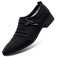 2023 Nuevo vestido de cuero genuino para hombre con borlas y zapatos de oficina con estampado formal - details 14