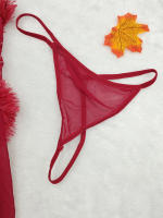 Guiruo-ropa interior ligera de lujo para mujer, hilo ligero de plumas, falda para dormir con correa de viento, conjunto de uniforme de bata exterior - details 14