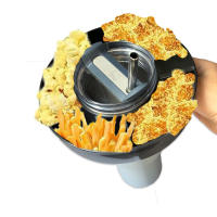 Shein Amazon TikTok popular Copa Stanley, Copa Stanley plato de bocadillos de frutas dividido, plato de frutas - details 6