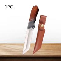 Cuchillo De Afeitar Profesional De Acero Inoxidable Para Carne De Oveja Y Res Cuchillo De Corte Para Verduras Y Frutas Con Mango De Madera - details 11