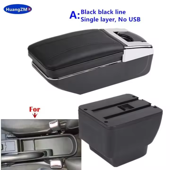 Adecuado para reposabrazos de coche Mazda 2 Demio, piezas de renovación interior de CA, accesorios automotrices especiales - 1