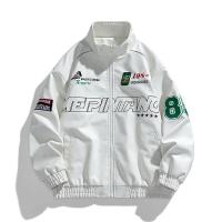 Primavera y otoño nueva ropa de motocicleta para hombres marca de moda chaqueta de cuero PU chaqueta fina moda abrigo bordado - details 21